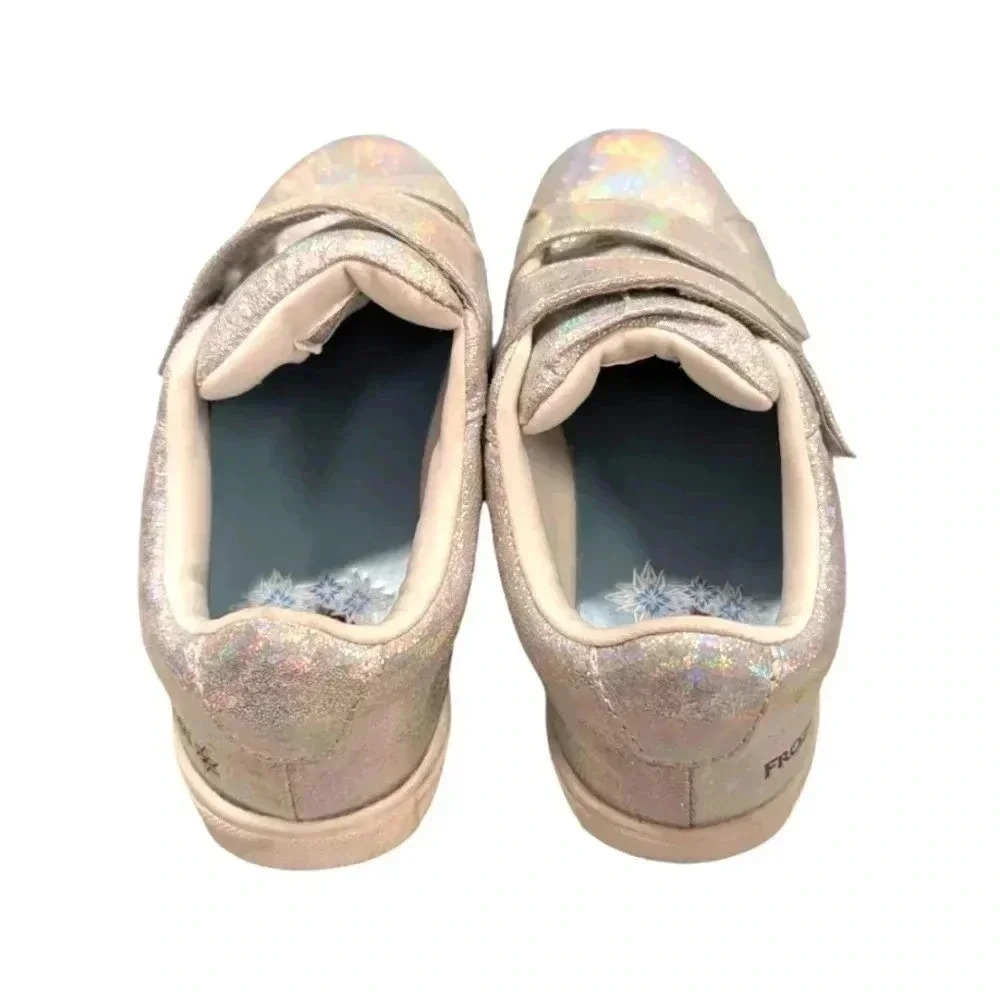 Frozen Iridescent Girls' Toddler Frozen Double Strap Casual 12.5 Regular - Picture 4 of 10